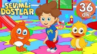 Deve Cüce şarkısı ve Sevimli Dostlar ile 36 Dakika Bebek Şarkıları | Adisebaba TV Kids Songs