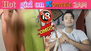 She is naked on Omegle at 2AM   | Nevermess with Indian  II Indian Boy on Omegle #omegle #shorts