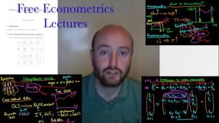 Free econometrics lectures channel advertisement - new and improved ad!