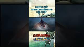 INCEDENT: INGREDIENT HUNT (Final Battle) #dragonsriseofberk #shorts