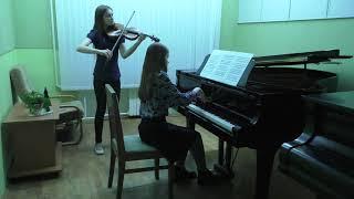 Й. Брамс "Созерцание" / J. Brahms. Contemplation for violin and piano