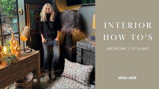 Wall Decor Ideas | Wall Art and Paintings | Interior Styling Ideas | Abigail Ahern