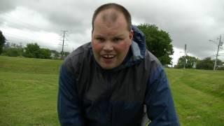 A Guy Dancing then Being Chased by Gorilla