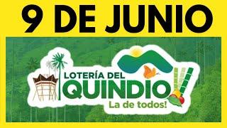 Resultado de la LOTERIA del QUINDIO - Jueves 9 de JUNIO de 2022 (Chance y Loterias) 