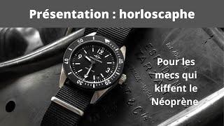 Présentation de marque : Horloscaphe, une marque de mecs qui kiffent le néoprène