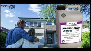 FipForce Aqua termite treatment. Installed by East Coast Building and Pest