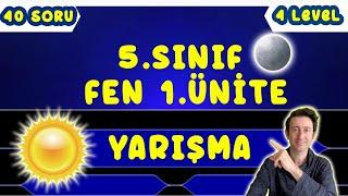 5. Sınıf Fen Bilimleri 1. Ünite Testi