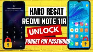Redmi Note 11R : How to Hard Reset -  Remove Pattern All Xiaomi Unlock Forgotten Password