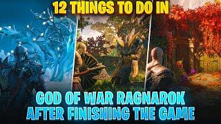 God of War Ragnarok - 12 Things To Do AFTER FINISHING THE GAME