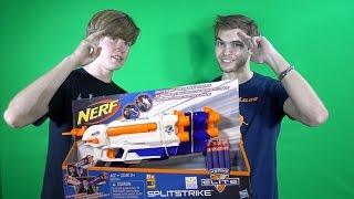 Nerf N-Strike Elite Split Strike Unboxing and Review ft. ShiningFoam