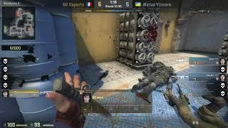 G2 Shox 1v3 CLUTCH 4K vs Natus Vincere Inferno @ Eleague Premier 2017