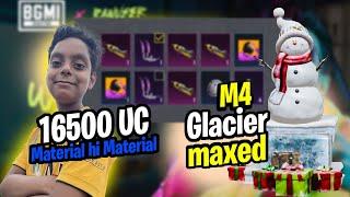 Finally got the M416 MAXED GLACIER after LONG TIME | #godlrecordlive #bgmilive #glacier