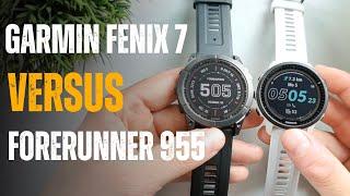 Garmin Fenix 7 vs. Forerunner 955: Welche Sportuhr ist besser?