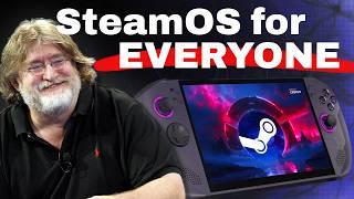 It’s OFFICIAL - SteamOS expands BEYOND Steam Deck