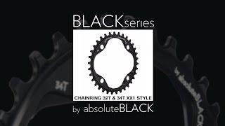 BLACK By AbsoluteBLACK Narrow Wide Single Chainring