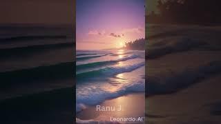 #Short #Sunset #Ranu J. #beautiful #beach #trending #viralvideo