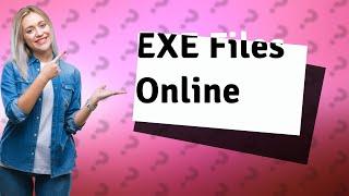 How to run an EXE file online?