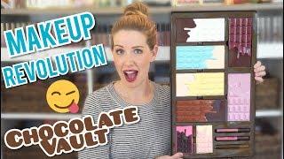 MAKEUP REVOLUTION CHOCOLATE VAULT  | REVIEW, SWATCHES, DUPES