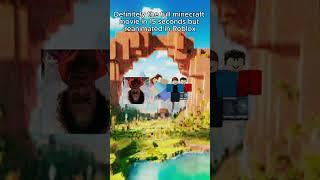 Roblox A Minecraft Movie #roblox #animation #robloxanimation #robloxmoonanimator #minecraftmovie