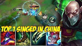 TOP 1 SINGED IN CHINA WILD RIFT - SINGED IS THE #1 HIGHEST WIN RATE IN CHINA