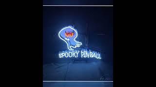 Spooky Pinball Neon Sign Home Bar Pub Pinball Room Wall Decor 19x15