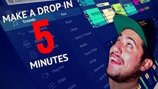 MAKE a DROP IN 5 MINUTES CHALLENGE [WARNING: EPIC]