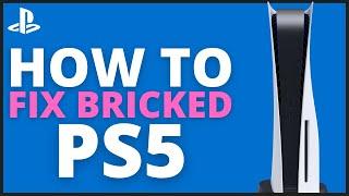 How to Fix Broken/Bricked PS5 Tutorial! (For Beginners)