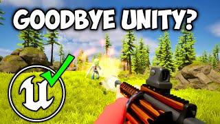 Unity Developer Creates a First Person Shooter in Unreal