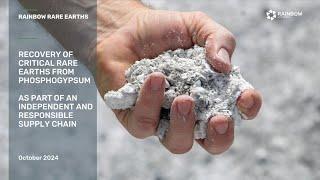 RAINBOW RARE EARTHS LIMITED - Investor Presentation