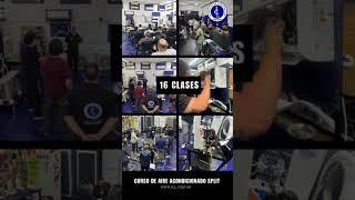 Curso de Aire Acondicionado Split – 16 Clases 100% Prácticas para Salida Laboral Real