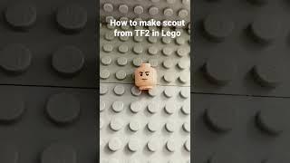 How to make scout from TF2 in lego