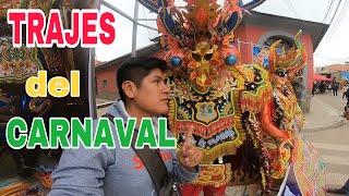 Así son los TRAJES del CARNAVAL DE ORURO | Exposición de Bordadores