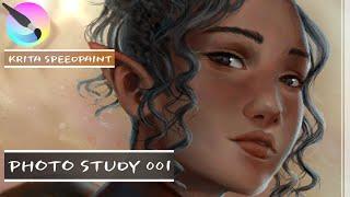 SPEEDPAINT | "Photo study 001" | Krita