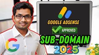 How to Get AdSense Approval on a Subdomain in 2025 | Step-by-Step Guide!