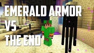 Emerald Armor vs THE END! (Hypixel Skyblock)