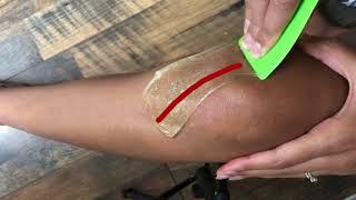 Tips for sugaring your knees! Sugardoh DIY Sugaring Guide