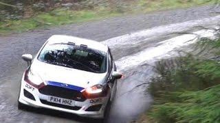 Elfyn Evans  All-new Ford Fiesta R2T with 1.0 litre Ecoboost Rally North Wales