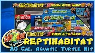 Zoo Med 20 Gallon ReptiHabitat™ Aquatic Turtle Kit