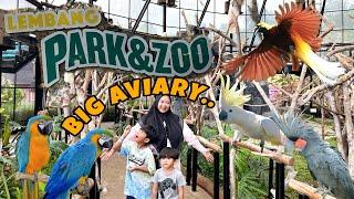 BIG AVIARY TERBESAR DI LEMBANG | LEMBANG PARK AND ZOO