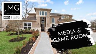 CHECK OUT THE MEDIA ROOM AND GAME ROOM ~ 5411 Ridgewood Ln, Missouri City, TX 77459