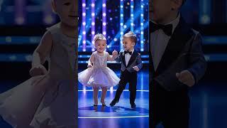 Cute Babies Dancing Waltz on AGT #shorts