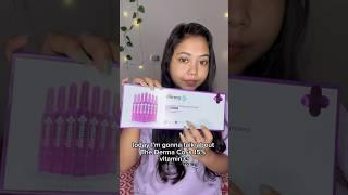The Derma Co 15% Vitamin C Intense Brightening Ampoule Kit #ampoule #vitamincserum #ytshorts