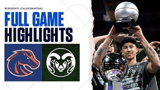 Mountain West Tournament Championship: Boise State vs. Colorado State | FULL GAME HIGHLIGHTS