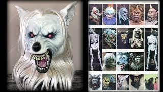 Death Studios White Wolf Werewolf Halloween Mask