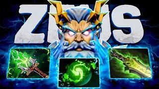 ZEUS - скоро в каждом паблике! DMG МАШИНА для АБУЗА ММР Dota 2