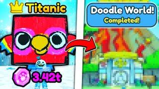 i Got EARLY ACCESS to DOODLE WORLD UPDATE... in Pet Simulator X!