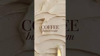 If you love coffee you’re going to want to put this coffee buttercream on all your bakes! #cake