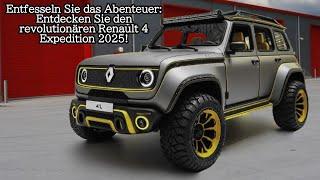 Entfesseln Sie das Abenteuer: Entdecken Sie den revolutionären Renault 4 Expedition 2025!