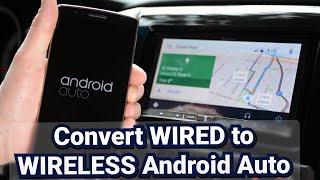 Convert WIRED to WIRELESS Android Auto (Works in ANY Car 2025)  Fix Android Android Auto Issues