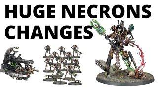 ENORMOUS Necrons Rules Changes - Index Necrons Datasheet Highlights and Buffs